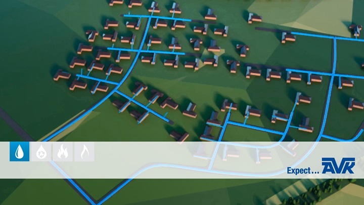 Sectioning the distribution network into DMAs allows for monitoring the level of water loss - thumbnail